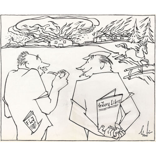 ALBERT) LINDI (EIGTL. LINDEGGER : 'Le Jura libre' (DOBIASCHOFSKY AUKTIONEN AG)