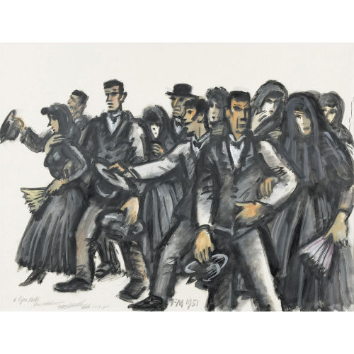 FRANS MASEREEL : Der Brautzug (DOBIASCHOFSKY AUKTIONEN AG)
