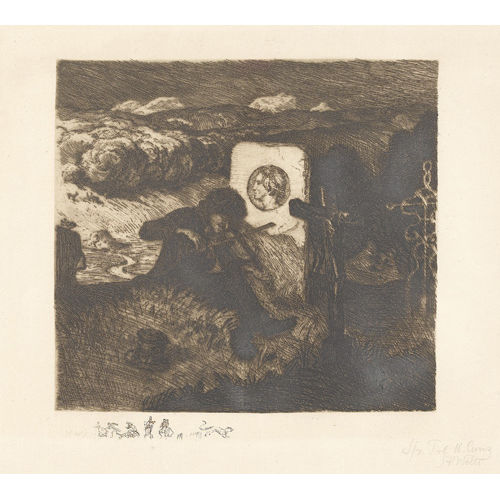 ALBERT WELTI : Der alte Geiger (DOBIASCHOFSKY AUKTIONEN AG)