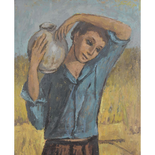 JEANNE) JANEBE (EIGTL. BARRAUD-PELLET : Junge mit Krug (DOBIASCHOFSKY AUKTIONEN AG)