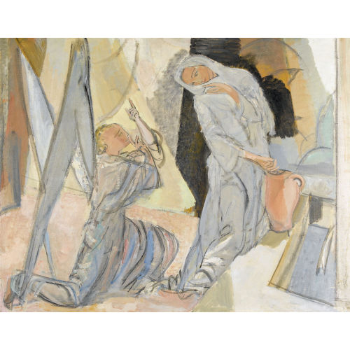 MAURICE BARRAUD : 'Annonciation' (DOBIASCHOFSKY AUKTIONEN AG)