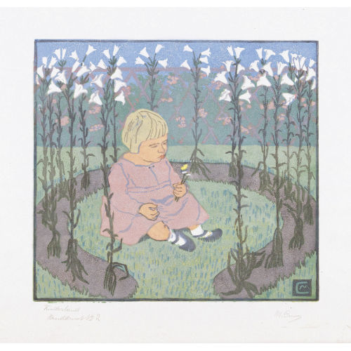 MARTHA CUNZ : 'Kinderland' (DOBIASCHOFSKY AUKTIONEN AG)
