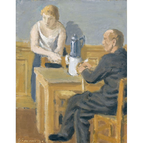 WILHELM GIMMI : La cafeti�re (DOBIASCHOFSKY AUKTIONEN AG)