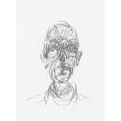 ALBERTO GIACOMETTI : Head of a man (DOBIASCHOFSKY AUKTIONEN AG)