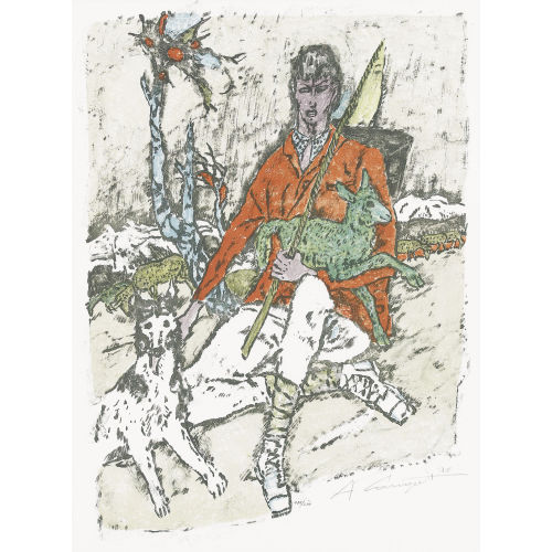 ALOIS CARIGIET : Der Hirte (DOBIASCHOFSKY AUKTIONEN AG)