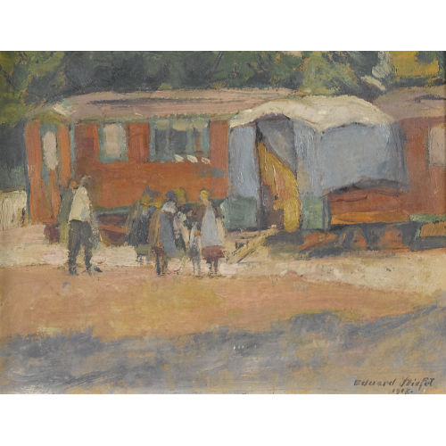 EDUARD STIEFEL : 'Seilt�nzerwagen' (DOBIASCHOFSKY AUKTIONEN AG)