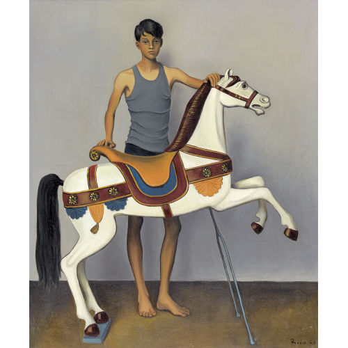 ERICH) RICCO (EIGTL. WASSMER : 'Le cheval de bois' (DOBIASCHOFSKY AUKTIONEN AG)