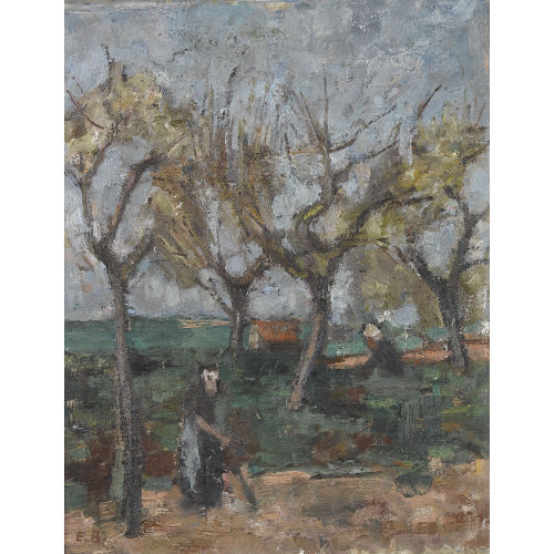 ERNST BAUMANN : 'Frauen bei der Feldarbeit' (DOBIASCHOFSKY AUKTIONEN AG)