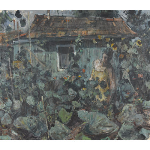 ERNST BAUMANN : 'Im Garten' (DOBIASCHOFSKY AUKTIONEN AG)