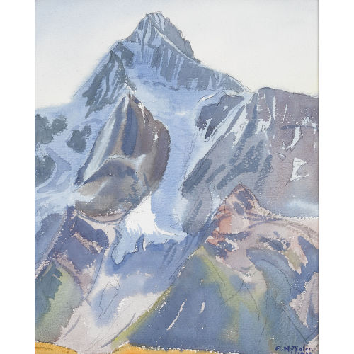 ALBERT NYFELER : 'Bietschhorn' (DOBIASCHOFSKY AUKTIONEN AG)