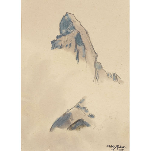 ALBERT NYFELER : 'Matterhorn von Findelen' (DOBIASCHOFSKY AUKTIONEN AG)