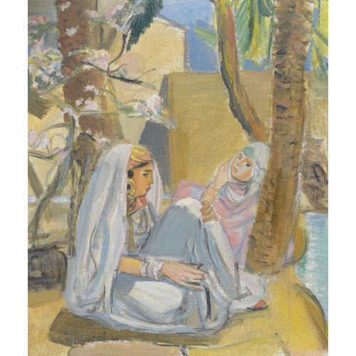 MAURICE BARRAUD : 'Alg�riennes au jardin' (DOBIASCHOFSKY AUKTIONEN AG)