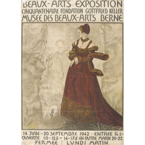 CUNO AMIET : 'Beaux-Arts Exposition 1942' (DOBIASCHOFSKY AUKTIONEN AG)