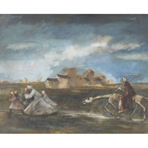 WALTER KREBS : 'Flucht' (DOBIASCHOFSKY AUKTIONEN AG)