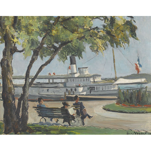 BENJAMIN II VAUTIER : 'Le bateau' (DOBIASCHOFSKY AUKTIONEN AG)