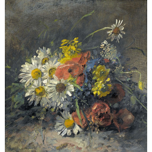 ANNA PETERS : Stillleben mit Sommerblumen (DOBIASCHOFSKY AUKTIONEN AG)