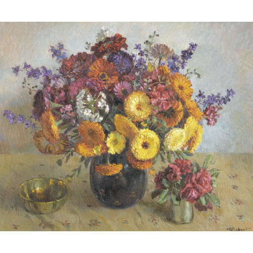 HENRI MARCEL ROBERT : 'Bouquet d′An�mones' (DOBIASCHOFSKY AUKTIONEN AG)