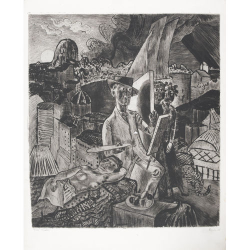 FRITZ EDUARD PAULI : 'Der Maler' (DOBIASCHOFSKY AUKTIONEN AG)