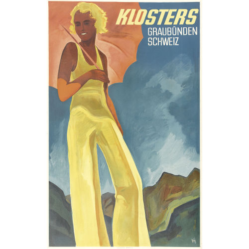 ALEX WALTER DIGGELMANN : 'Klosters' (DOBIASCHOFSKY AUKTIONEN AG)