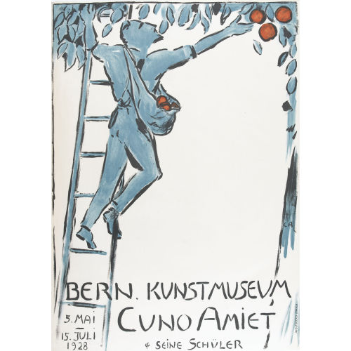 CUNO AMIET : 'Bern. Kunstmuseum 1928' (DOBIASCHOFSKY AUKTIONEN AG)