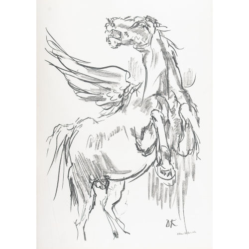 OSKAR KOKOSCHKA : Pegasus (DOBIASCHOFSKY AUKTIONEN AG)
