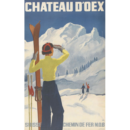 ALEX WALTER DIGGELMANN : 'Ch�teau d′Oex' (DOBIASCHOFSKY AUKTIONEN AG)