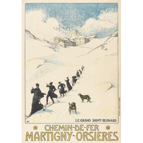 ALBERT MURET : 'Chemin-de-fer Martigny-Orsi�res' (DOBIASCHOFSKY AUKTIONEN AG)