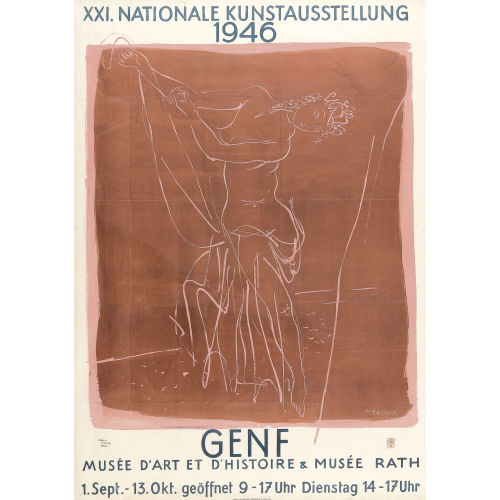 MAURICE BARRAUD : 'XXI. Nationale Kunstausstellung 1946 Genf' (DOBIASCHOFSKY AUKTIONEN AG)