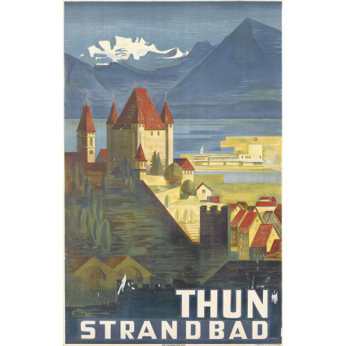 ETIENNE CLARE : 'Thun Strandbad' (DOBIASCHOFSKY AUKTIONEN AG)