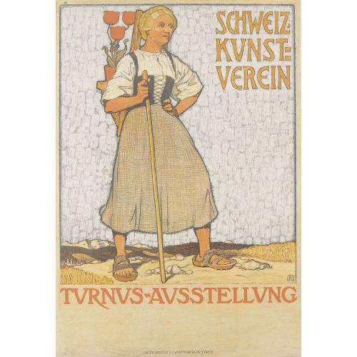 BURKHARD MANGOLD : 'Schweiz. Kunstverein Turnus-Ausstellung' (DOBIASCHOFSKY AUKTIONEN AG)