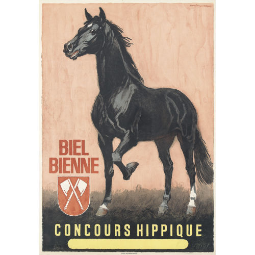 IWAN EDWIN HUGENTOBLER : 'Concours Hippique' (DOBIASCHOFSKY AUKTIONEN AG)