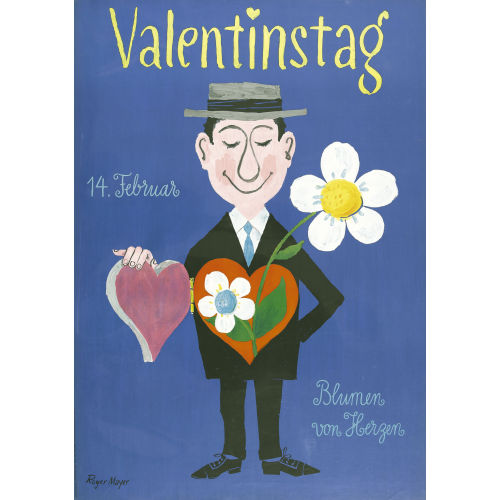 ROGER MAYER : 'Valentinstag 14. Februar' (DOBIASCHOFSKY AUKTIONEN AG)
