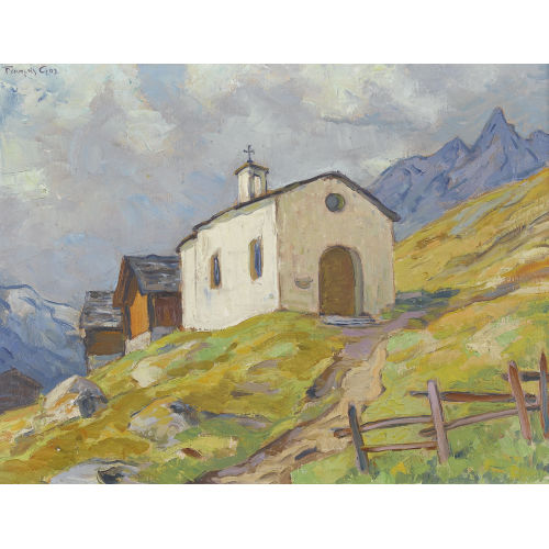 FRAN�OIS GOS : 'Chapelle de Findeln' (DOBIASCHOFSKY AUKTIONEN AG)