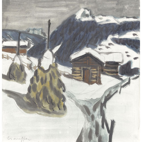 FRED STAUFFER : Fr�hlingsstimmung (DOBIASCHOFSKY AUKTIONEN AG)