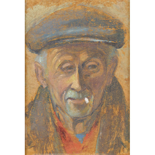PAUL JAKOB) PAOLO (EIGTL. M�LLER : Clochard avec cigarette (DOBIASCHOFSKY AUKTIONEN AG)