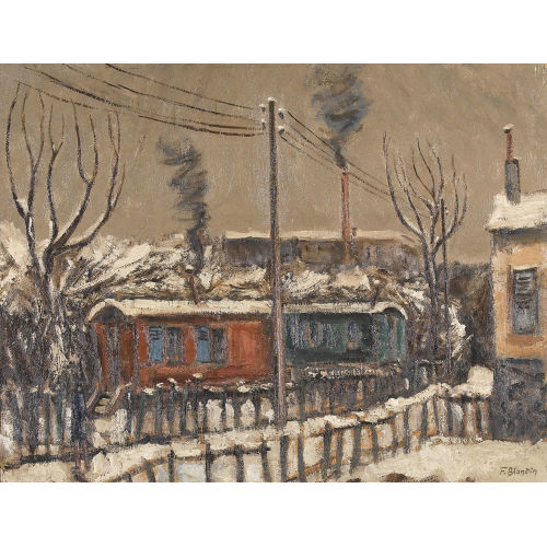 FERNAND BLONDIN : 'Winter' (DOBIASCHOFSKY AUKTIONEN AG)