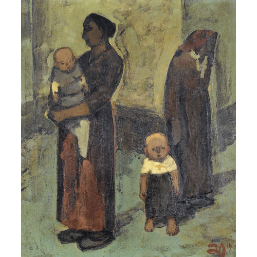 GUSTAV WIETH�CHTER : 'Kleine Familie' (DOBIASCHOFSKY AUKTIONEN AG)