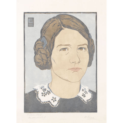 MARTHA CUNZ : 'M�dchenkopf' (DOBIASCHOFSKY AUKTIONEN AG)