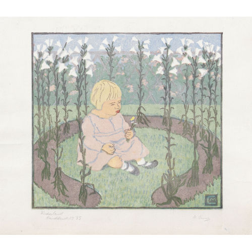 MARTHA CUNZ : 'Kinderland' (DOBIASCHOFSKY AUKTIONEN AG)