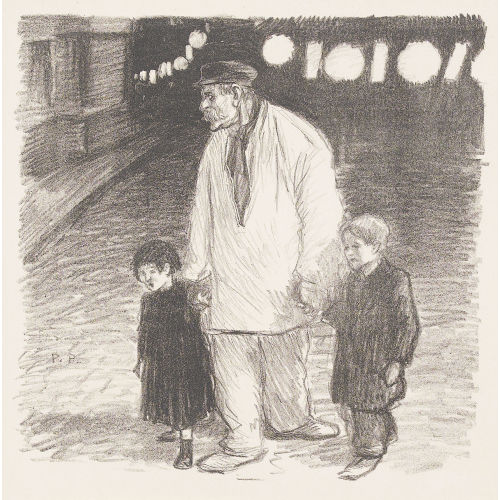 THEOPHILE-ALEXANDRE STEINLEN : F�te nationale (DOBIASCHOFSKY AUKTIONEN AG)