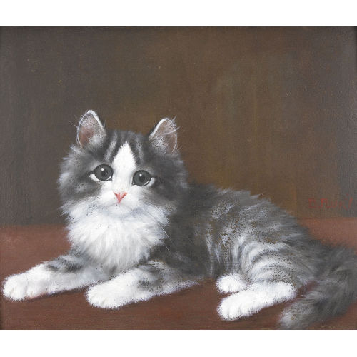 BURKHARD (GEN. KATZEN-FLURY) FLURY : K�tzchen (DOBIASCHOFSKY AUKTIONEN AG)