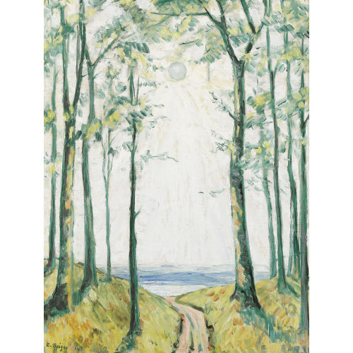 ERNST SAMUEL GEIGER : 'Waldweg' (DOBIASCHOFSKY AUKTIONEN AG)