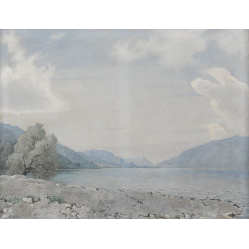 VICTOR SURBEK : Am Brienzersee (DOBIASCHOFSKY AUKTIONEN AG)