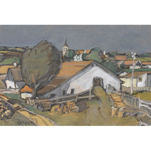 WILLY FL�CKIGER : 'Les Genevez' (DOBIASCHOFSKY AUKTIONEN AG)