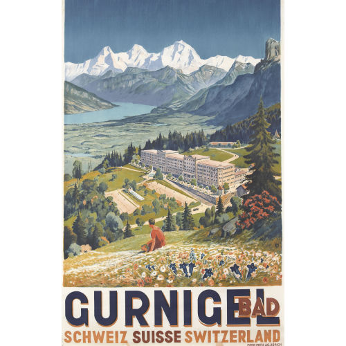 CARL FRANZ MOOS : 'Gurnigelbad' (DOBIASCHOFSKY AUKTIONEN AG)
