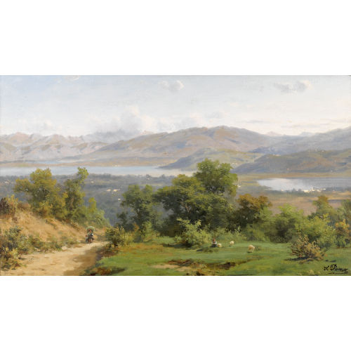 SILVIO POMA : 'Lago di Alserio' (DOBIASCHOFSKY AUKTIONEN AG)