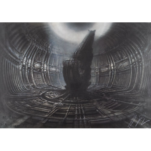 HANS-RUEDI GIGER : Cockpit (DOBIASCHOFSKY AUKTIONEN AG)