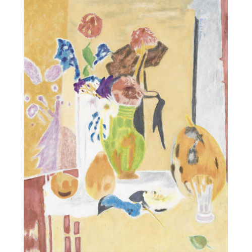 JEAN JULES LOUIS CAVAILLES : 'Composition aux fleurs et aux fruits' (DOBIASCHOFSKY AUKTIONEN AG)