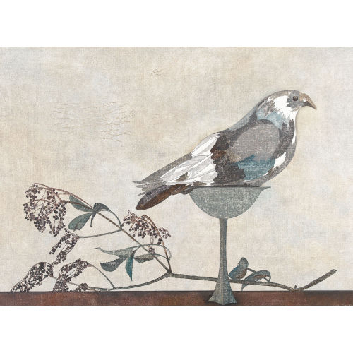 JEAN-CLAUDE MOREND : 'Nature morte - pigeon au sureau' (DOBIASCHOFSKY AUKTIONEN AG)