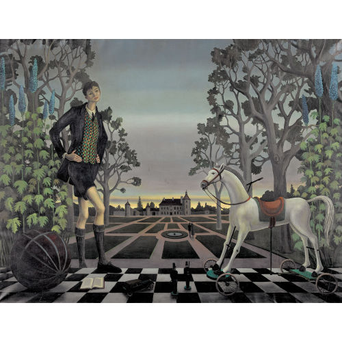 ERICH) RICCO (EIGTL. WASSMER : 'Le cheval de bois' (DOBIASCHOFSKY AUKTIONEN AG)